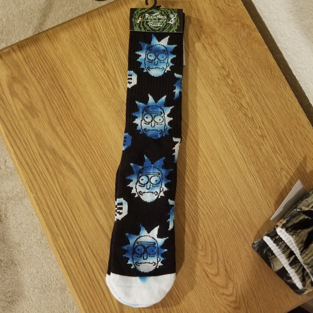 Primitive Rick and Morty Socks (NEW)